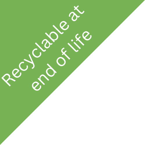 45 litre stackable recycling bin, plastic