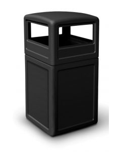 140 Litre Square Litter Bin with Dome Lid