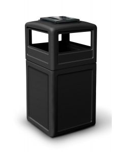 140 Litre Litter Bin with Hooded Ashtray Top