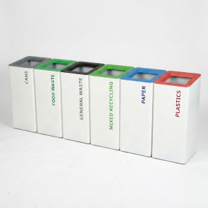 Modern Office Recycling Bins